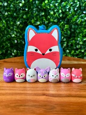 Squish-a-longs by Squishmallows Fox Bundle